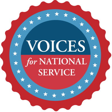 Voices for National service logo