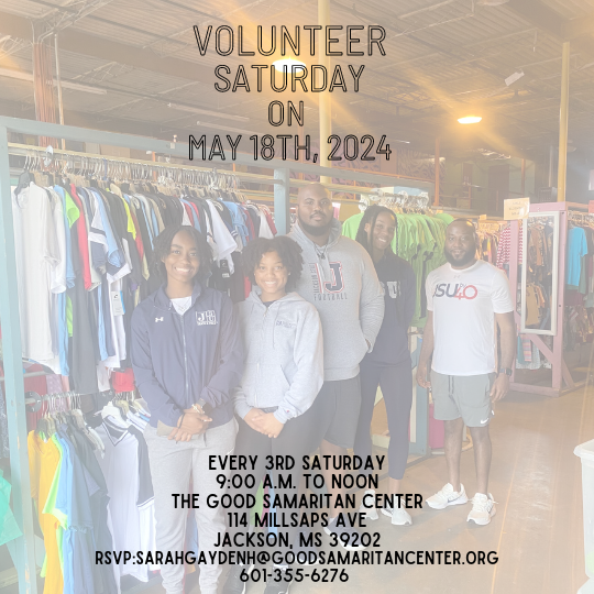 Volunteer Saturday in May